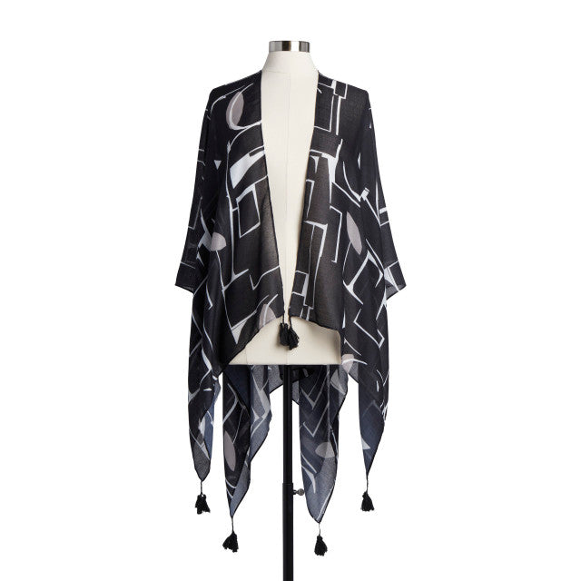 Kimono - Modern Black & White